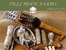 Tablet Screenshot of fullmoonfarmsaz.com